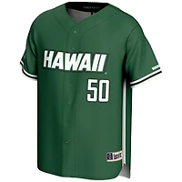 GameDay Greats 1 Hawaii Rainbow Warriors Lightweight Baseball Jersey