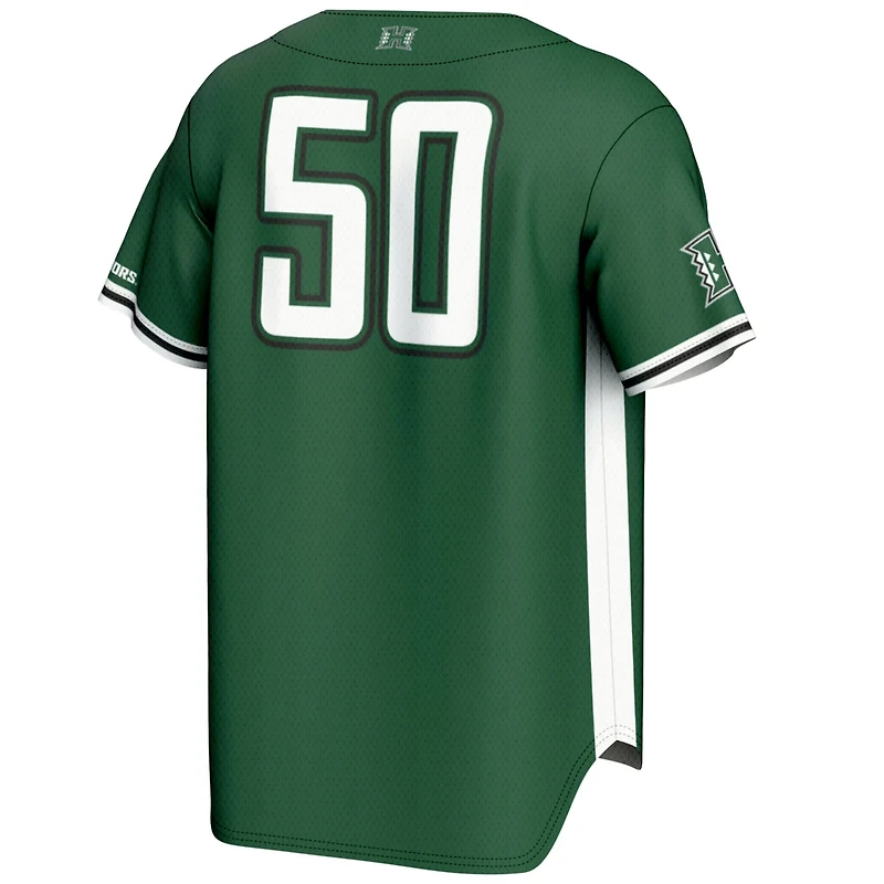 GameDay Greats 1 Hawaii Rainbow Warriors Lightweight Baseball Jersey
