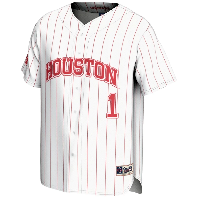 GameDay Greats 1 Houston Cougars Lightweight Baseball Jersey