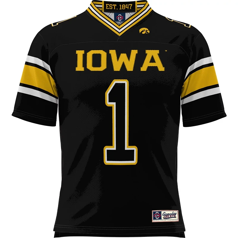 GameDay Greats 1 Iowa Hawkeyes Football Jersey