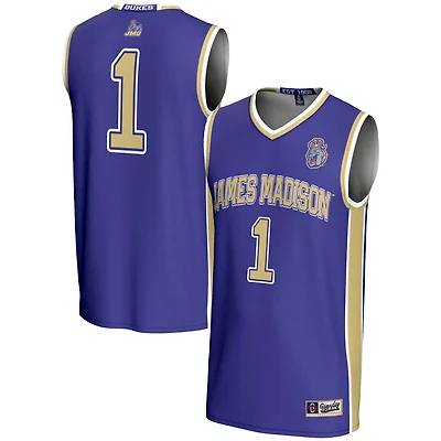 GameDay Greats 1 James Madison Dukes Lightweight Basketball Jersey