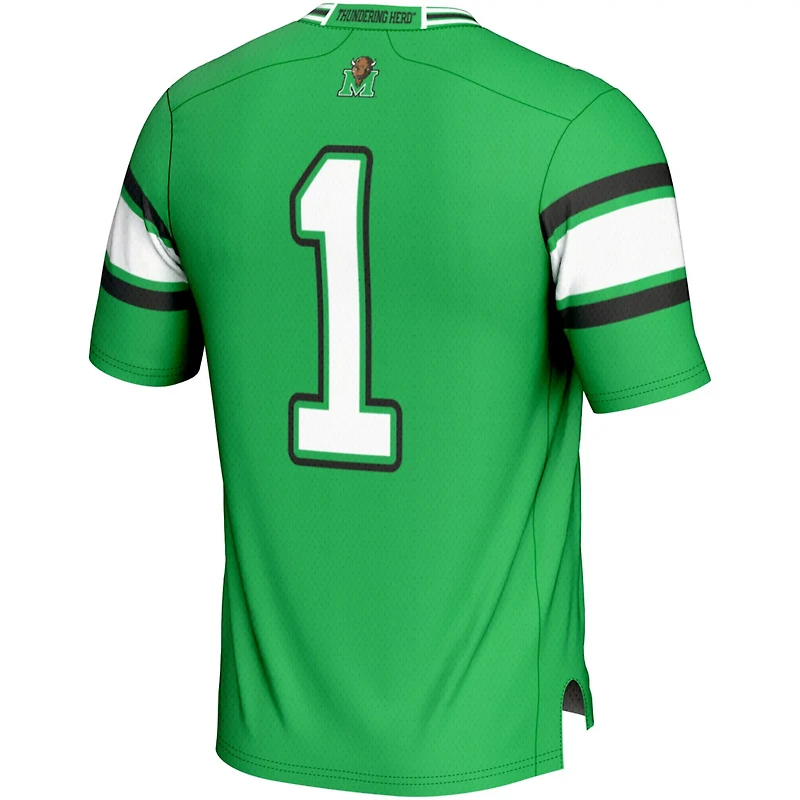 GameDay Greats 1 Kelly Marshall Thundering Herd Endzone Football Jersey