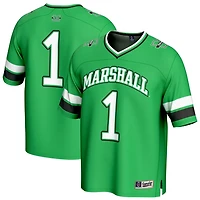 GameDay Greats 1 Kelly Marshall Thundering Herd Lightweight Collegiate Football Fashion Jersey