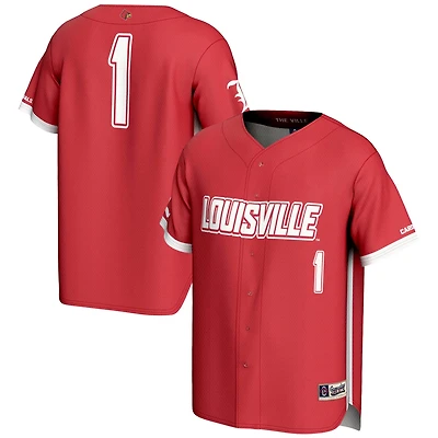 GameDay Greats 1 Louisville Cardinals Lightweight Baseball Fashion Jersey