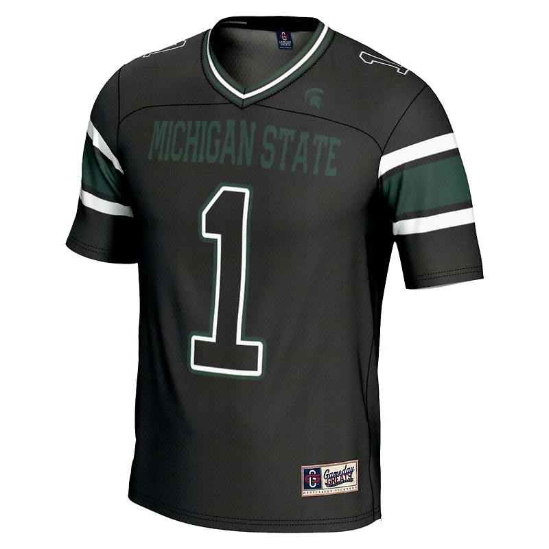 GameDay Greats 1 Michigan State Spartans Endzone Football Jersey