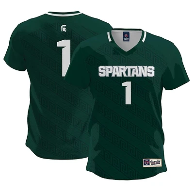 GameDay Greats 1 Michigan State Spartans Lightweight Soccer Team Jersey