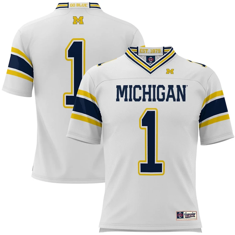 GameDay Greats 1 Michigan Wolverines Football Jersey