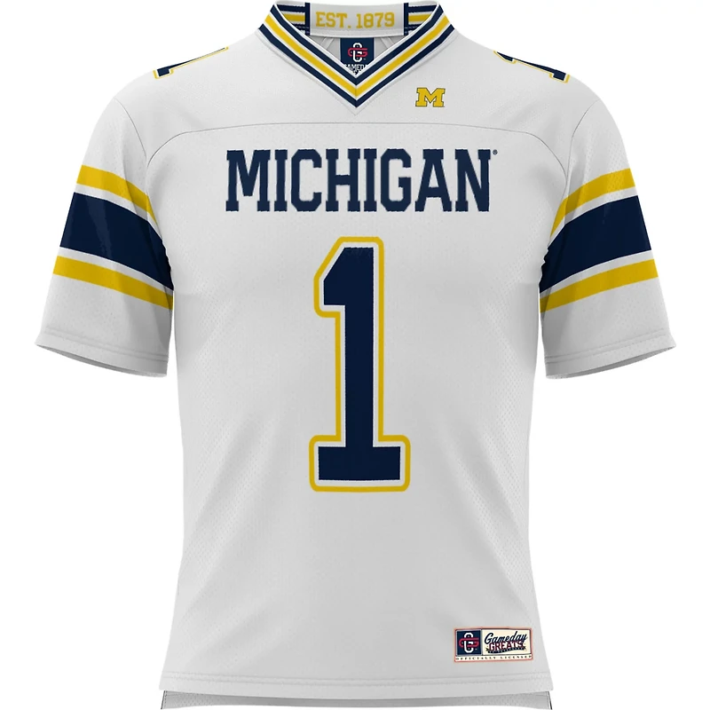 GameDay Greats 1 Michigan Wolverines Football Jersey