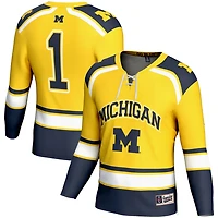 GameDay Greats 1 Michigan Wolverines Hockey Jersey