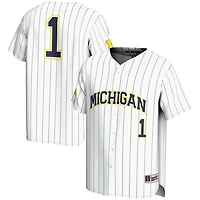 GameDay Greats 1 Michigan Wolverines Lightweight Baseball Fashion Jersey