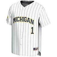 GameDay Greats 1 Michigan Wolverines Lightweight Baseball Fashion Jersey
