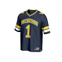 GameDay Greats 1 Michigan Wolverines Lightweight Collegiate Football Fashion Jersey