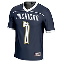 GameDay Greats 1 Michigan Wolverines Lightweight Lacrosse Fashion Jersey