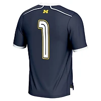 GameDay Greats 1 Michigan Wolverines Lightweight Lacrosse Fashion Jersey