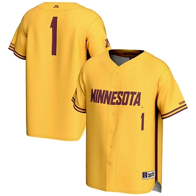 GameDay Greats 1 Minnesota en Gophers Lightweight Baseball Jersey