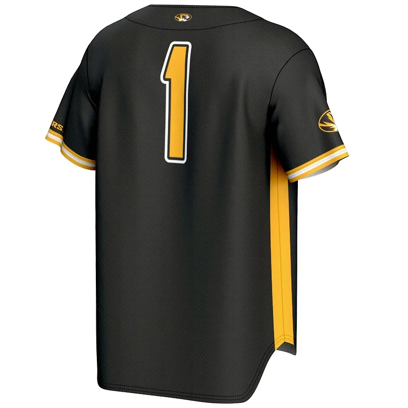GameDay Greats 1 Missouri Tigers Lightweight Baseball Jersey