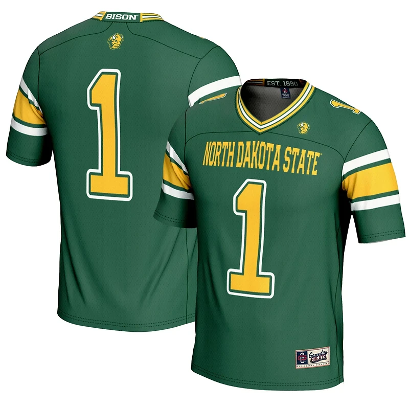 GameDay Greats 1 NDSU Bison Endzone Football Jersey