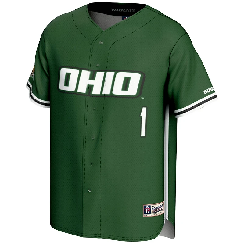 GameDay Greats 1 Ohio Bobcats Lightweight Baseball Jersey
