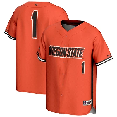 GameDay Greats 1 Oregon State Beavers Lightweight Baseball Fashion Jersey