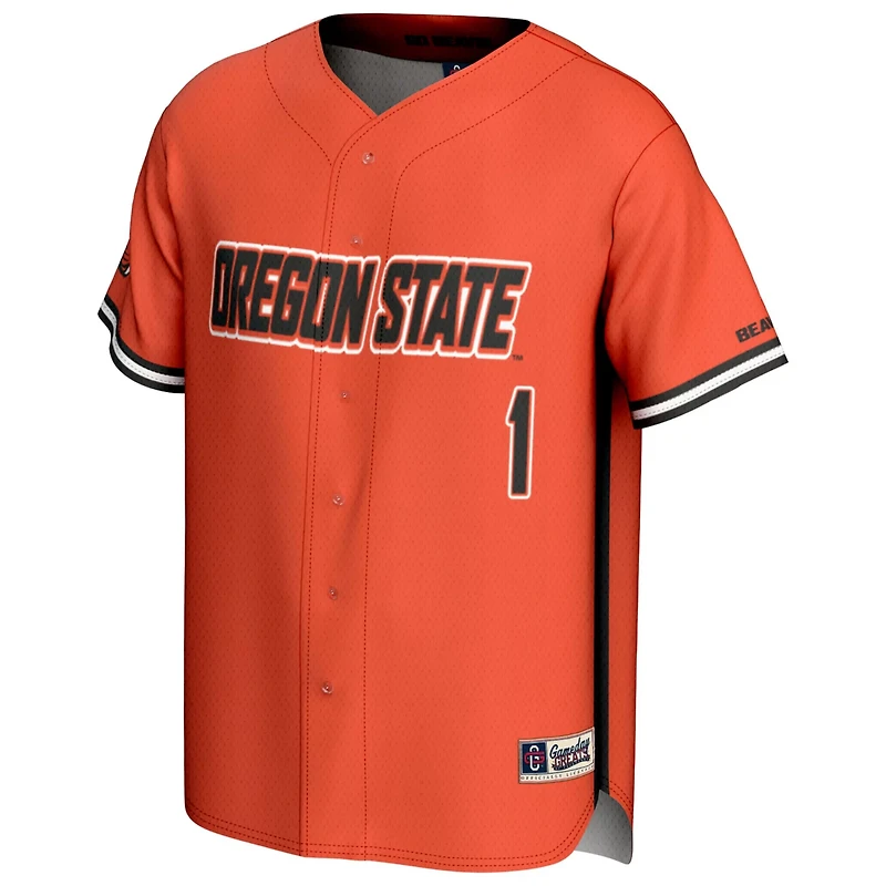 GameDay Greats 1 Oregon State Beavers Lightweight Baseball Fashion Jersey