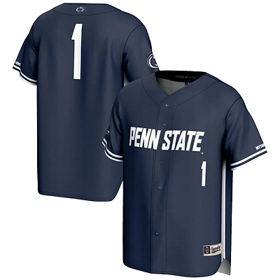 GameDay Greats 1 Penn State Nittany Lions Lightweight Baseball Fashion Jersey