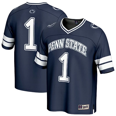 GameDay Greats 1 Penn State Nittany Lions Lightweight Collegiate Football Fashion Jersey