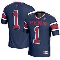 GameDay Greats 1 Pennsylvania Quakers Endzone Football Jersey