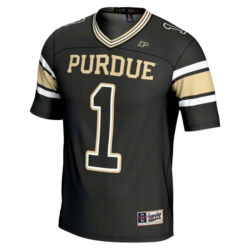 GameDay Greats 1 Purdue Boilermakers Endzone Football Jersey