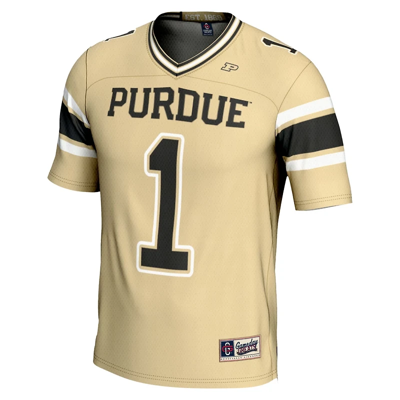 GameDay Greats 1 Purdue Boilermakers Endzone Football Jersey