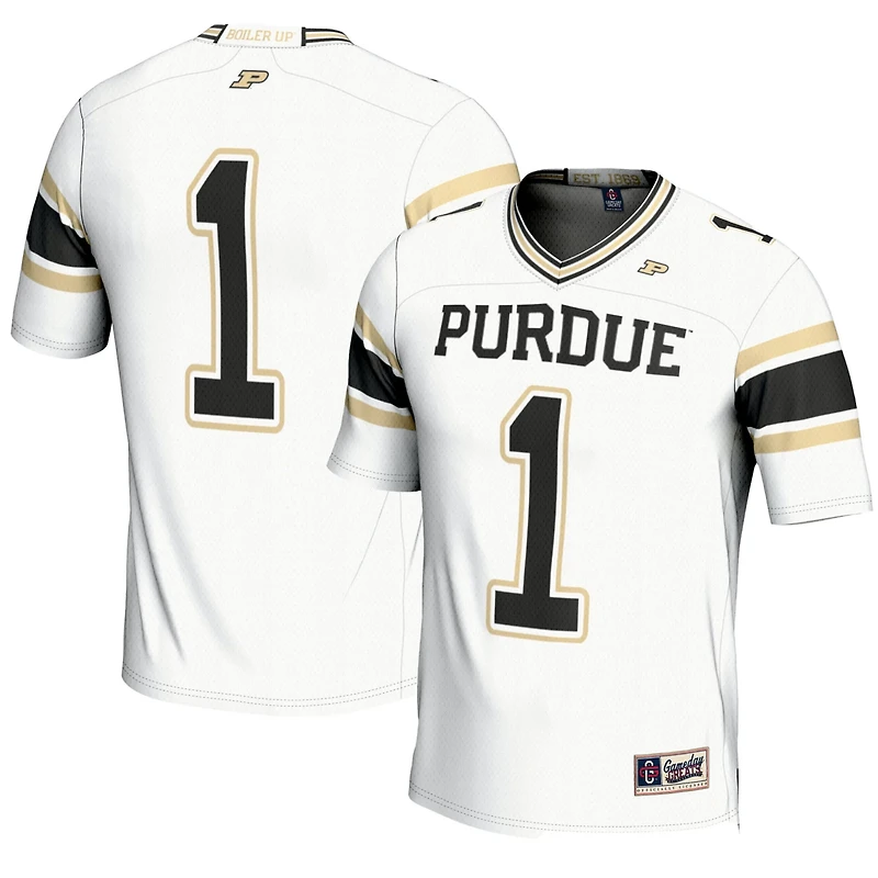 GameDay Greats 1 Purdue Boilermakers Endzone Football Jersey