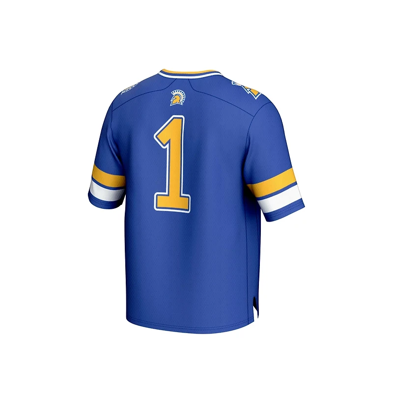 GameDay Greats 1 San Jose State Spartans Lightweight Collegiate Football Fashion Jersey