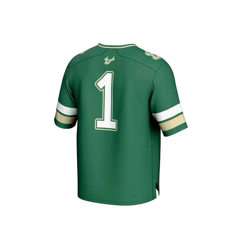 GameDay Greats 1 South Florida Bulls Lightweight Collegiate Football Fashion Jersey