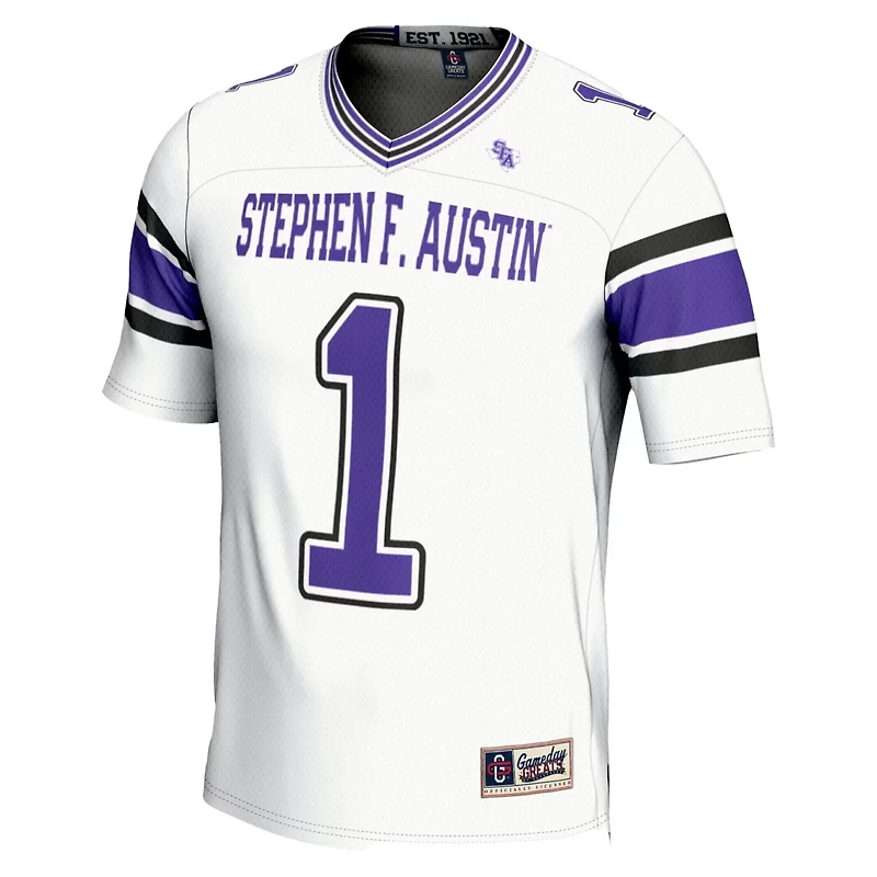 GameDay Greats 1 Stephen F Austin Lumberjacks Endzone Football Jersey