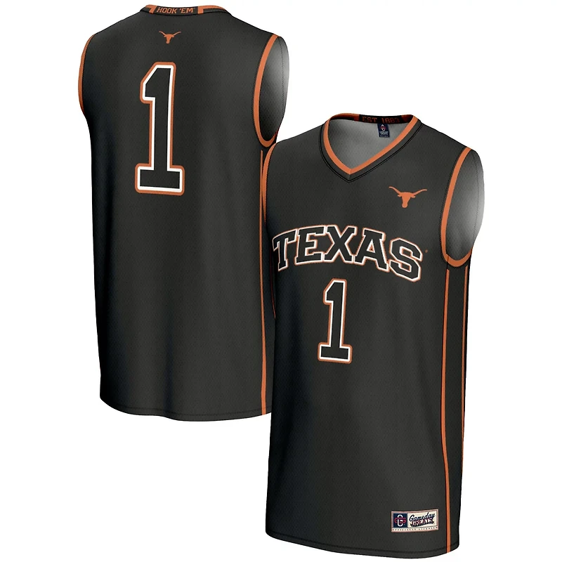 GameDay Greats 1 Texas Longhorns Replica Lightweight Basketball Jersey