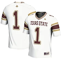 GameDay Greats 1 Texas State Bobcats Endzone Football Jersey