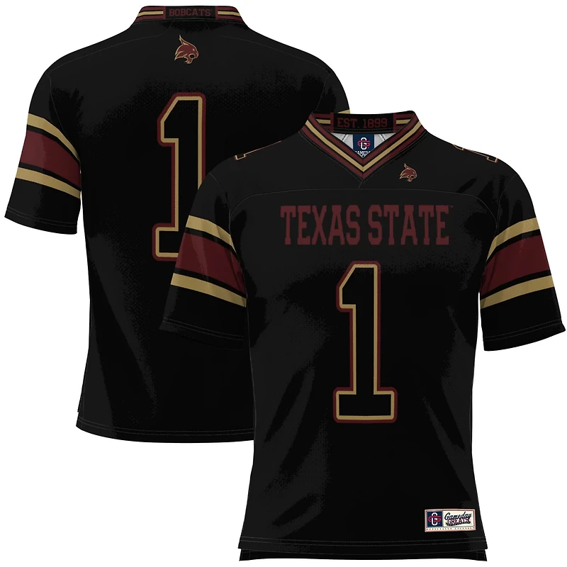 GameDay Greats 1 Texas State Bobcats Football Jersey