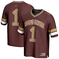 GameDay Greats 1 Texas State Bobcats Lightweight Collegiate Football Fashion Jersey