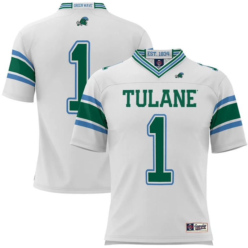 GameDay Greats 1 Tulane Green Wave Football Jersey