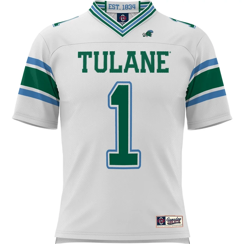 GameDay Greats 1 Tulane Green Wave Football Jersey