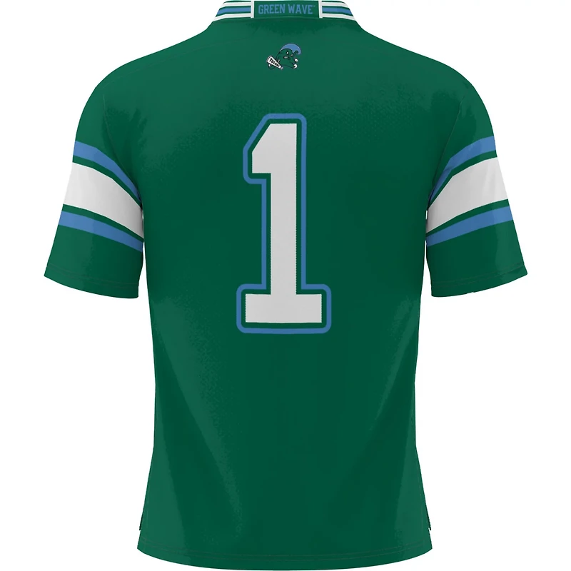GameDay Greats 1 Tulane Wave Football Jersey