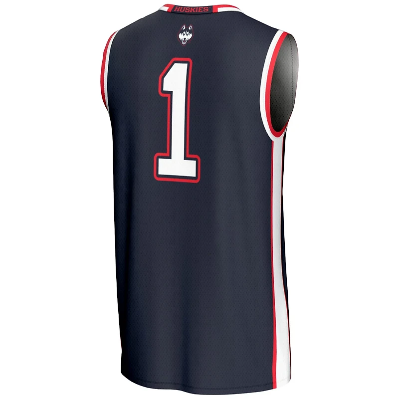 GameDay Greats 1 UConn Huskies Lightweight Basketball Jersey