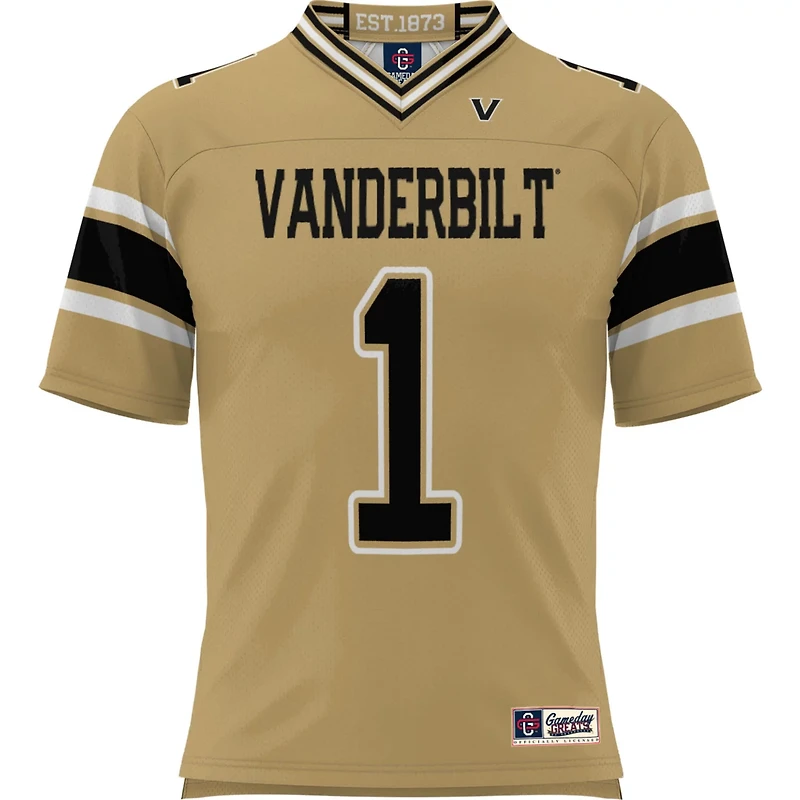 GameDay Greats 1 Vanderbilt Commodores Football Jersey
