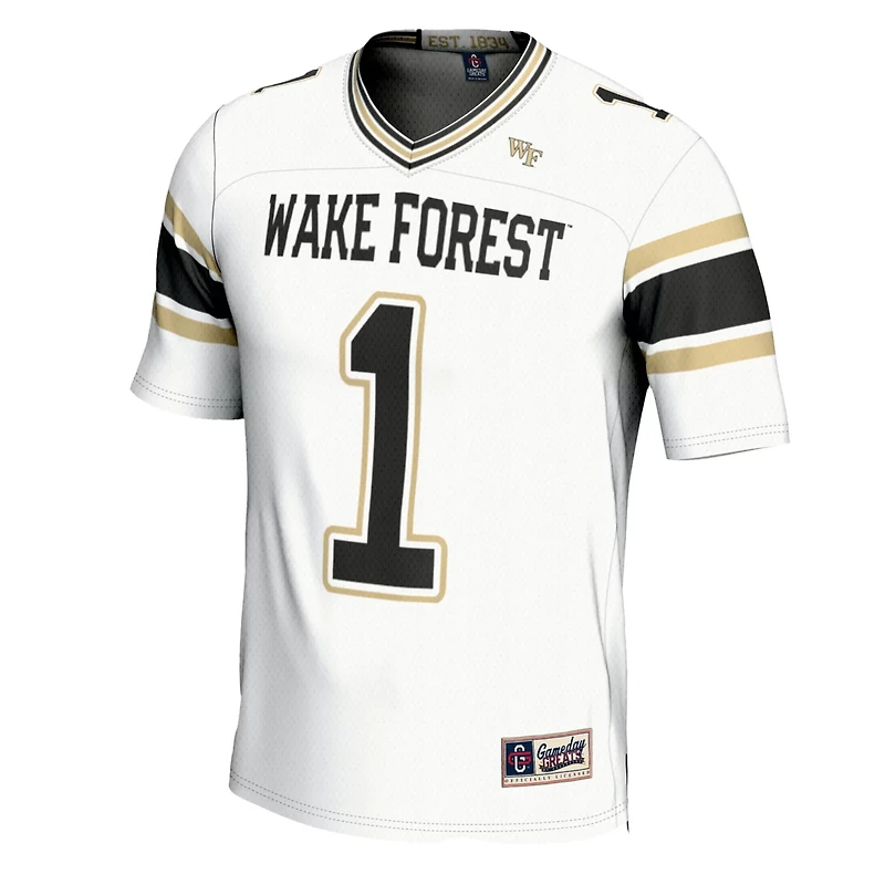 GameDay Greats 1 Wake Forest Demon Deacons Football Jersey
