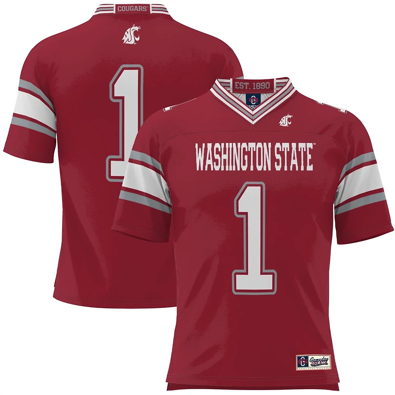 GameDay Greats 1 Washington State Cougars Football Jersey