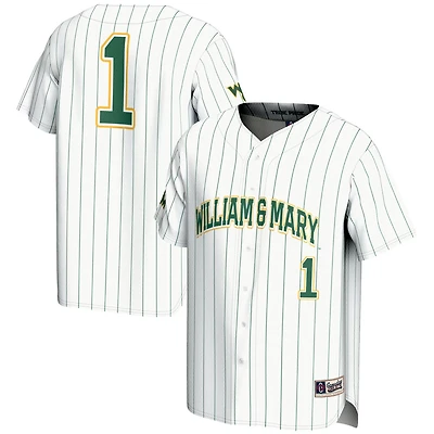 GameDay Greats 1 William  Mary Tribe Lightweight Baseball Fashion Jersey