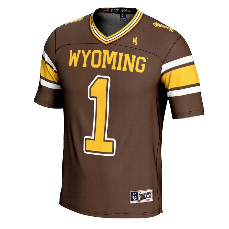 GameDay Greats 1 Wyoming Cowboys Football Jersey