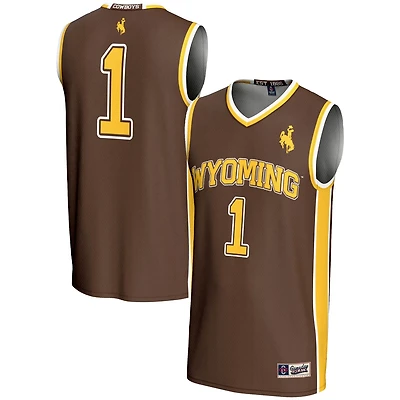 GameDay Greats 1 Wyoming Cowboys Lightweight Basketball Jersey