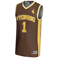 GameDay Greats 1 Wyoming Cowboys Lightweight Basketball Jersey