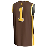 GameDay Greats 1 Wyoming Cowboys Lightweight Basketball Jersey