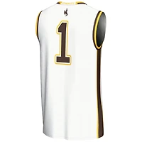 GameDay Greats 1 Wyoming Cowboys Lightweight Basketball Jersey